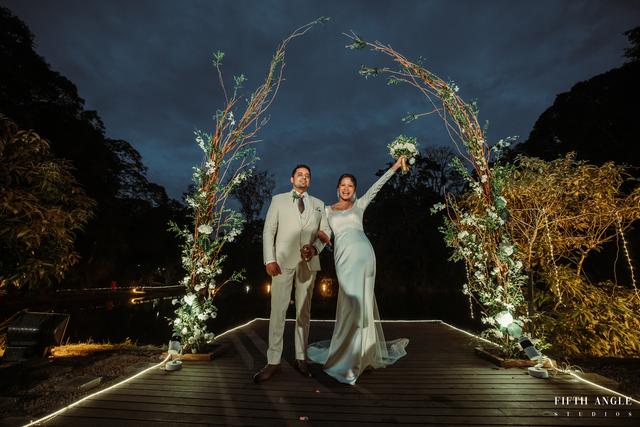 Intimate wedding